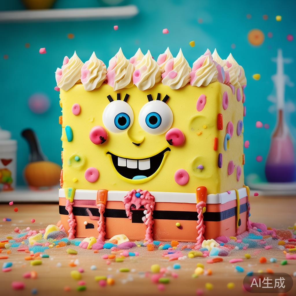 海绵宝宝蛋糕·软糯甜梦萌
