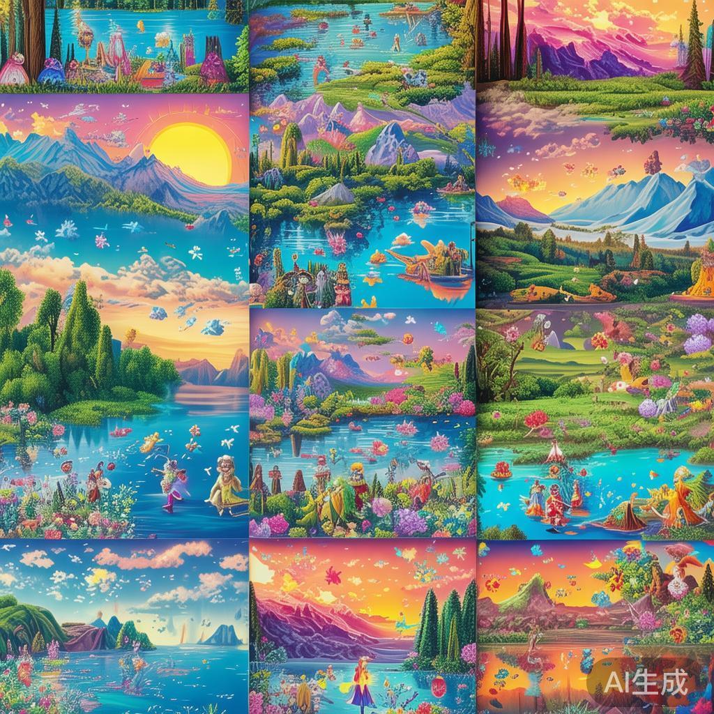 卡通唯美墙纸图片绘集