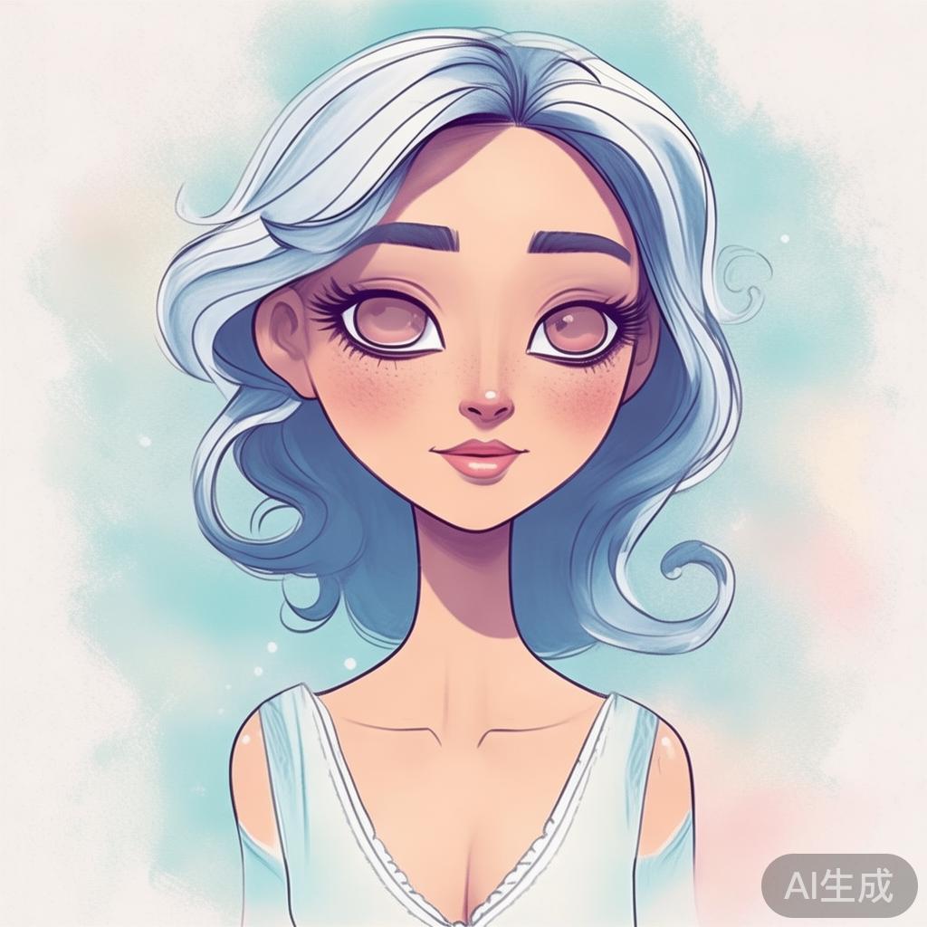 卡通素描欧美女图片禁图