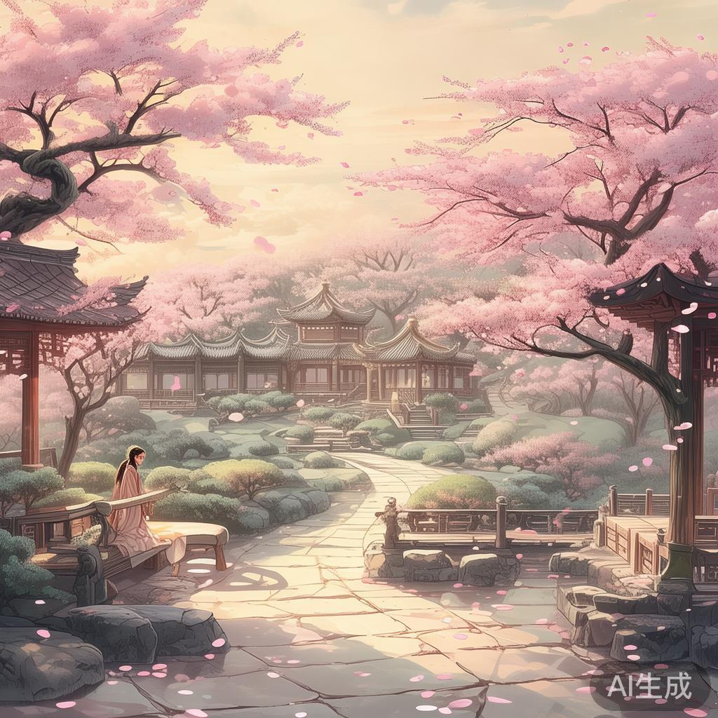 古风萌韵图片：画卷绘景软时光