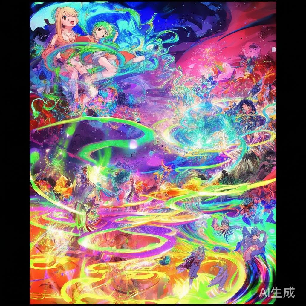 动态幻灯片背景动漫图片