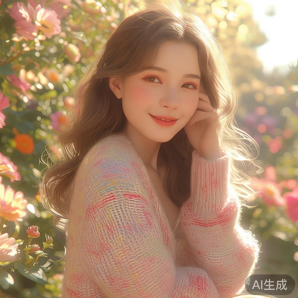 暖萌漫画美女图片