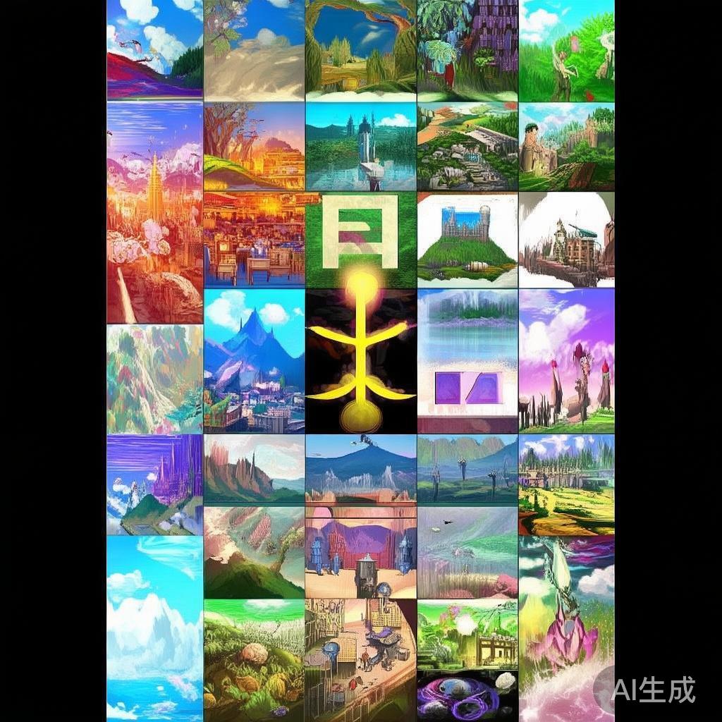 二次元卡通背景图片大全