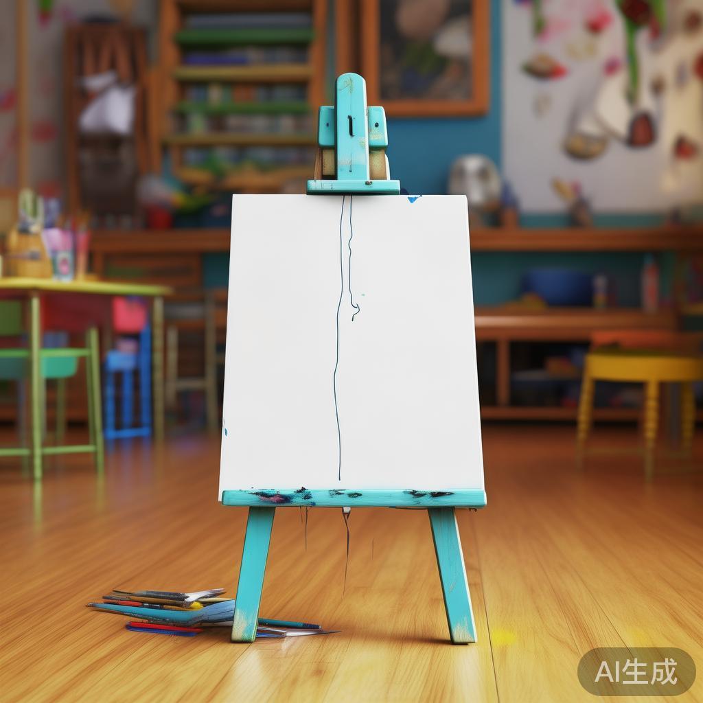 幼儿园小画笔：简易画图片的孤单心事