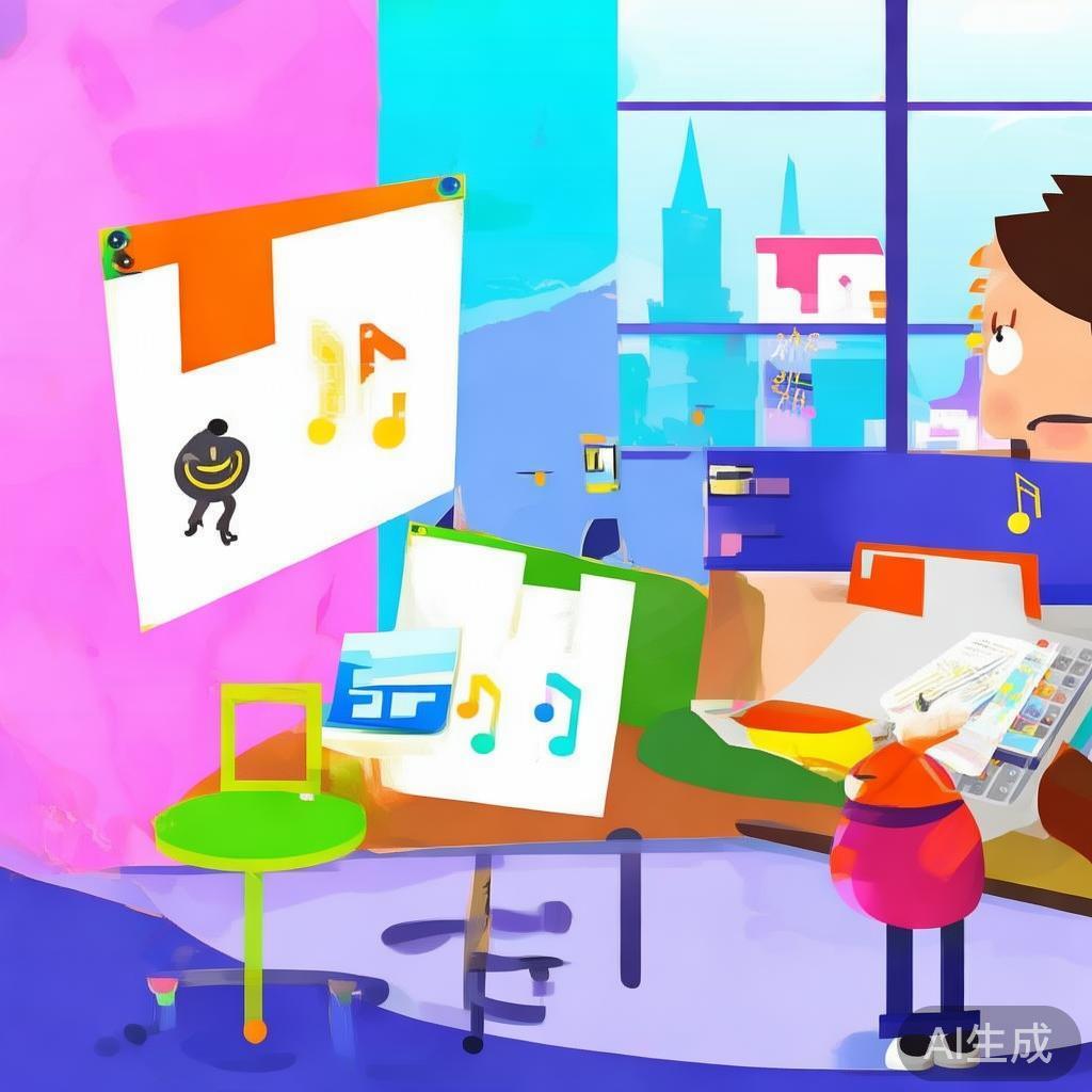 卡通图片：PPT加音乐小技巧