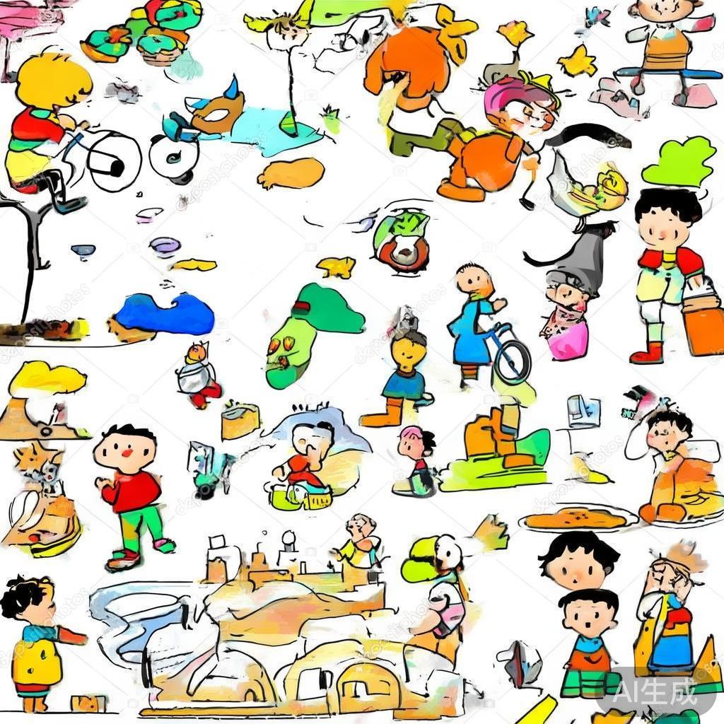 卡通素描：儿童简笔画大全图片