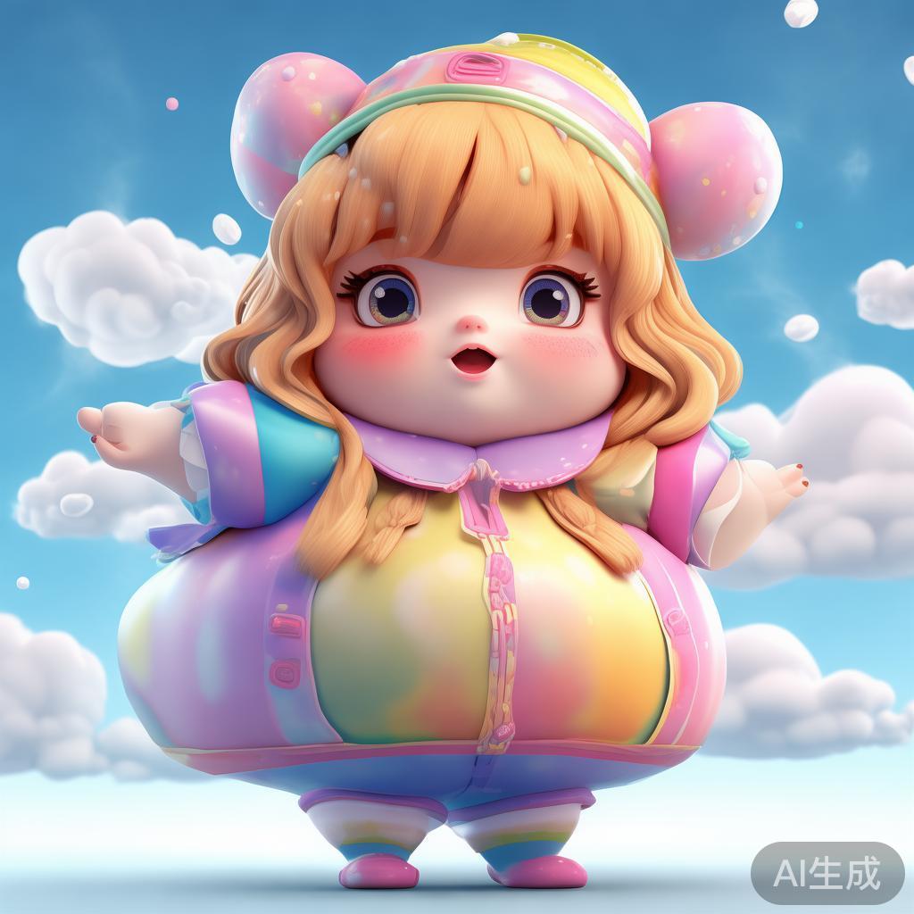 最胖萌女动漫图片
