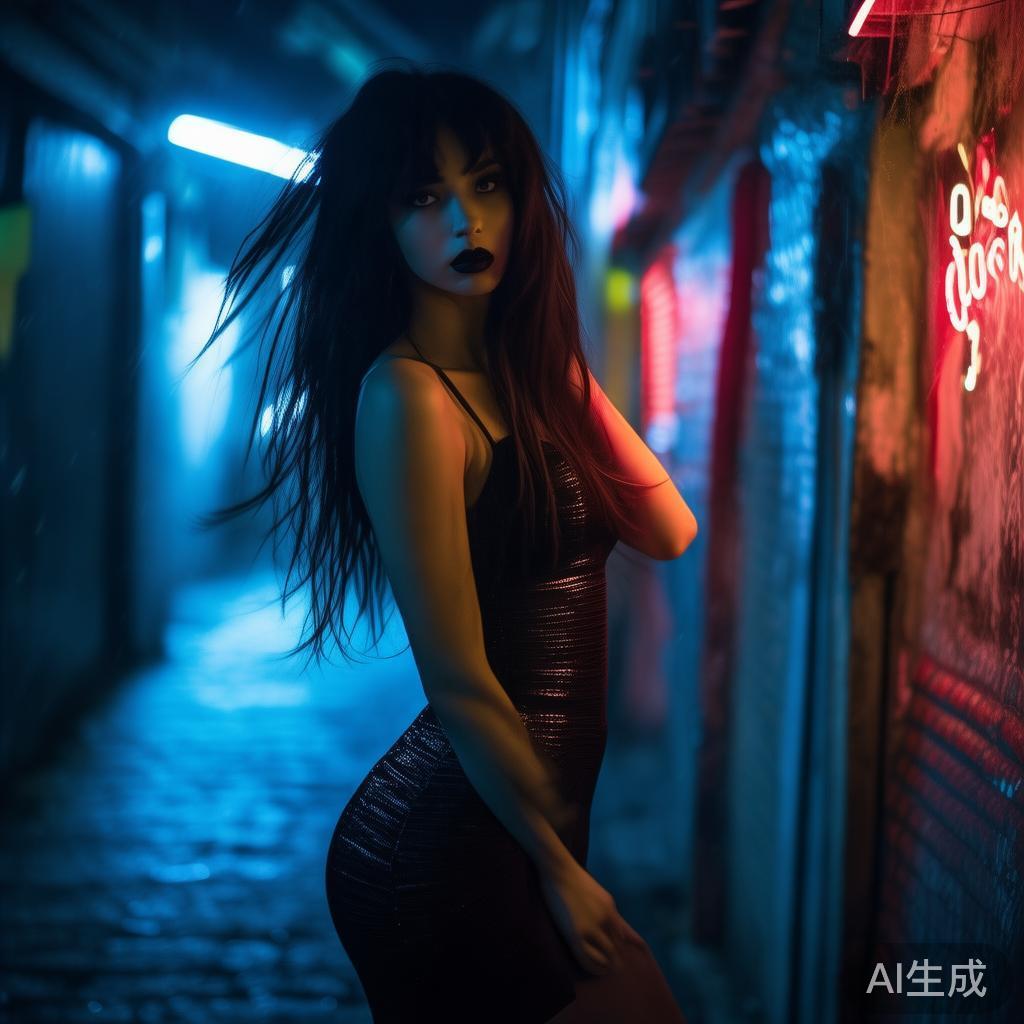 日漫美女邪魅暗黑图片