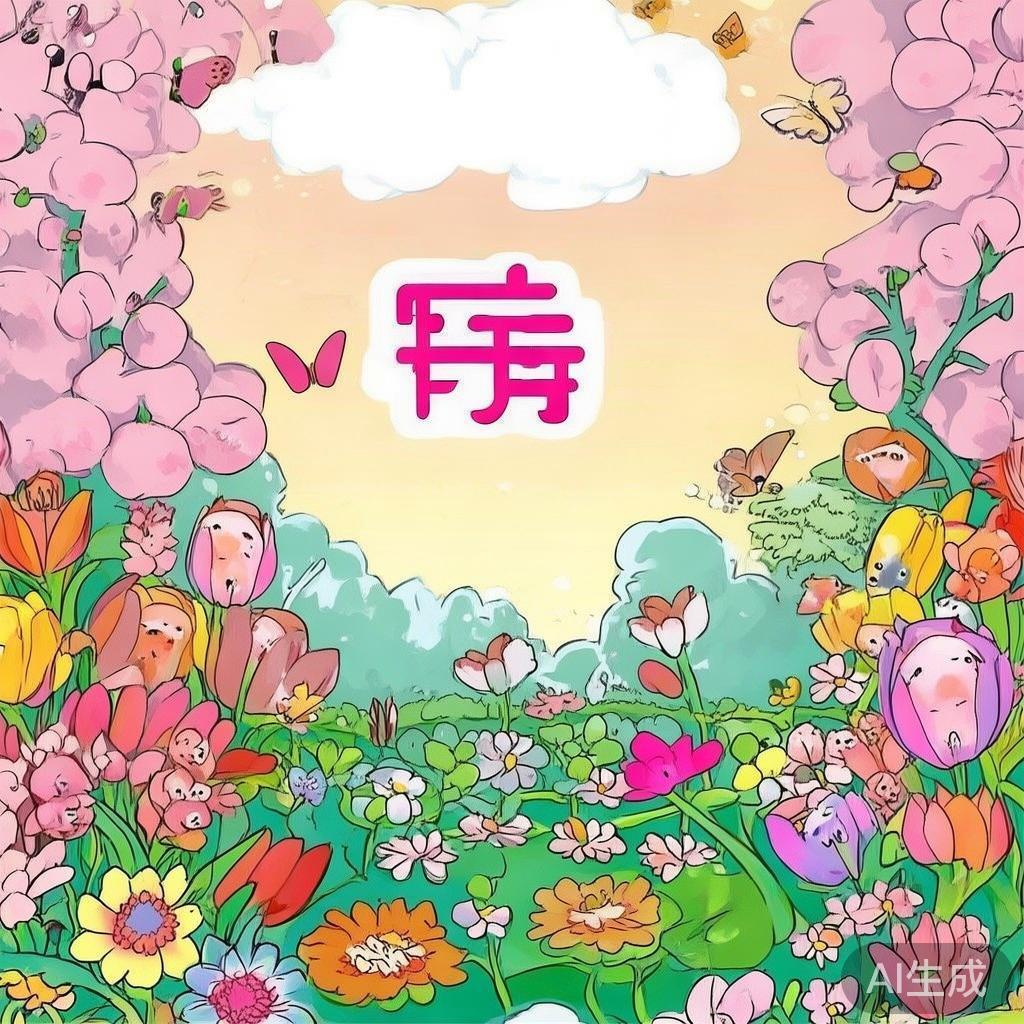 萌系动漫风花草图片名称大全物语
