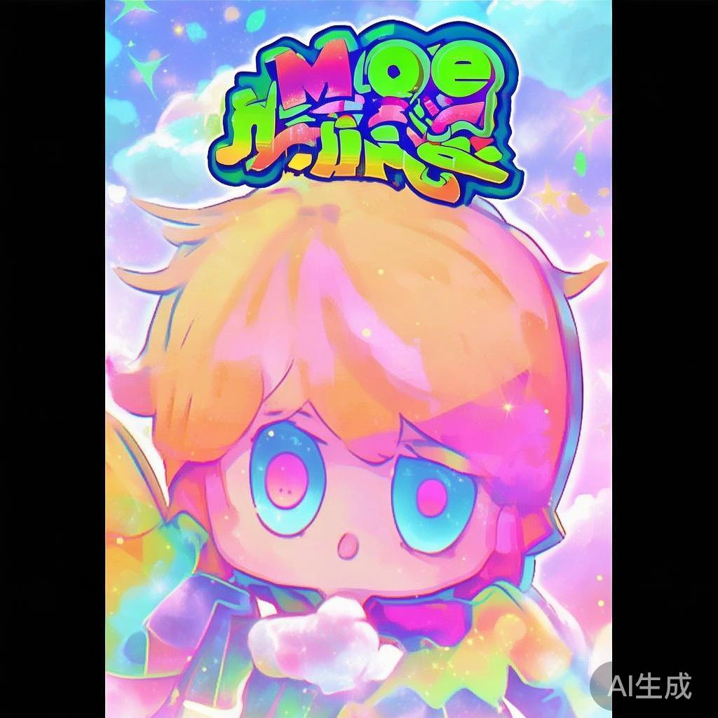 萌系闪灵海报图片