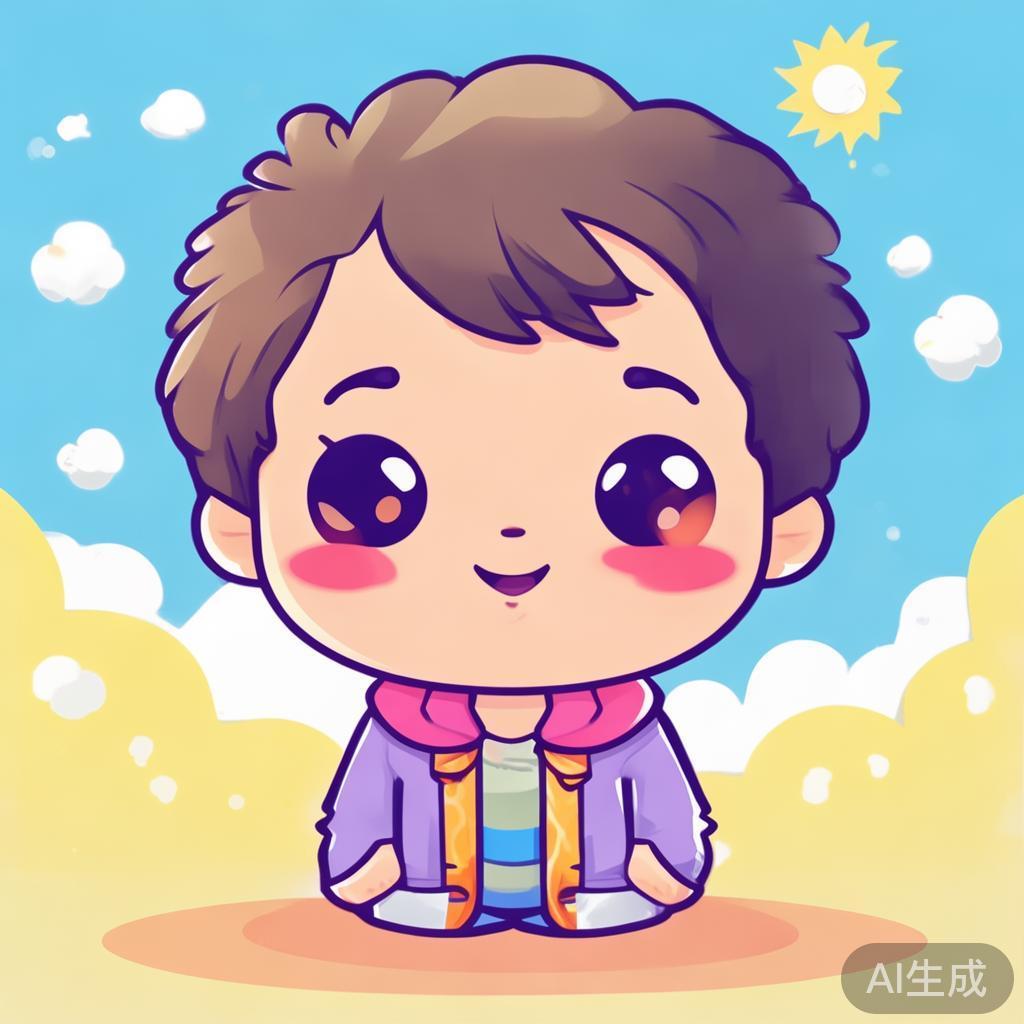 卡通动漫图片：男生Q版萌像