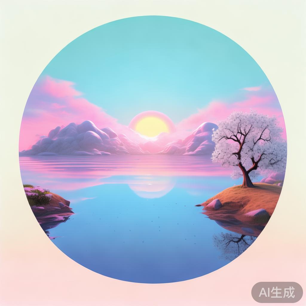 卡通唯美简单背景图片