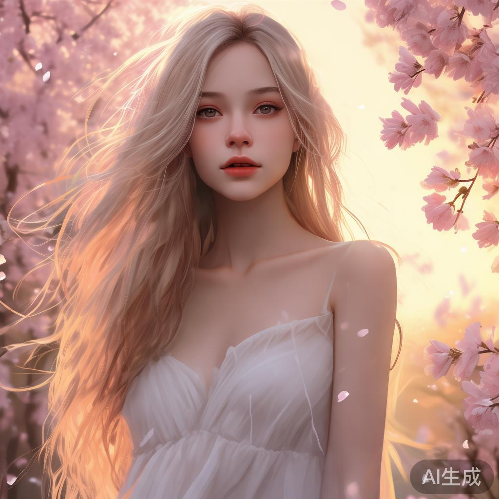 素颜美女纯净唯美动漫图片