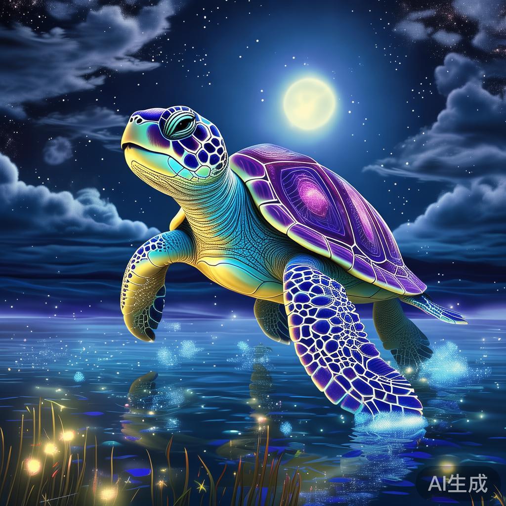 星光龟宝唯美图片
