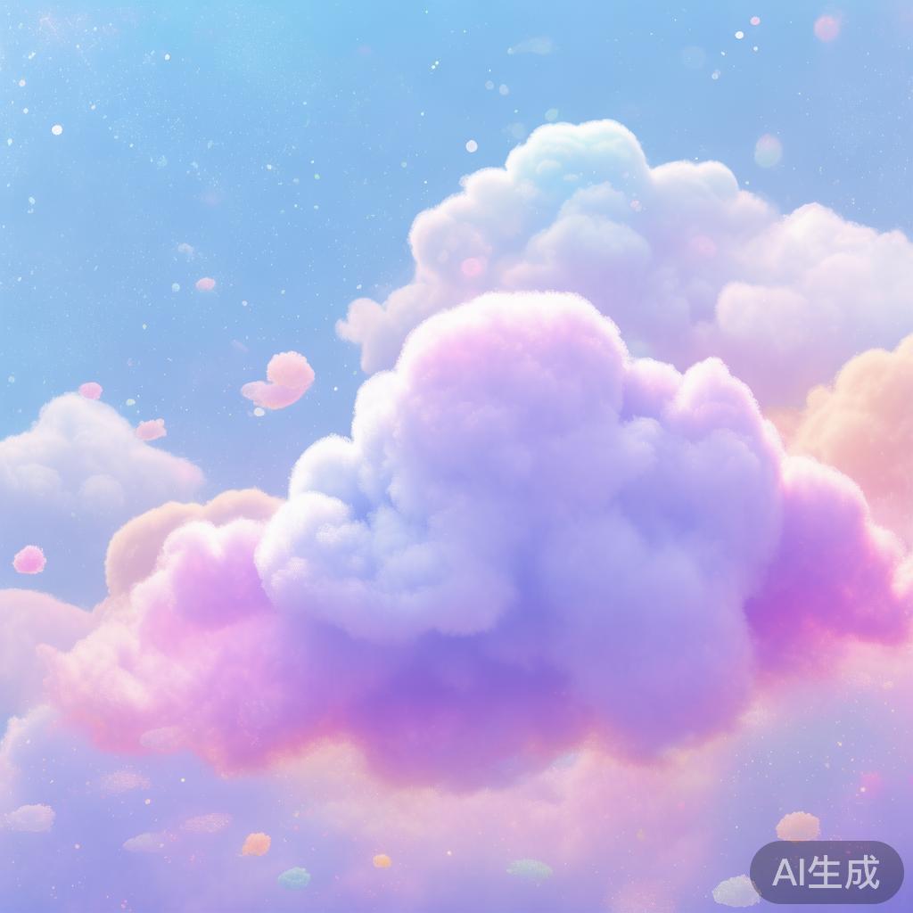 软糖云朵系·微信背景墙图片