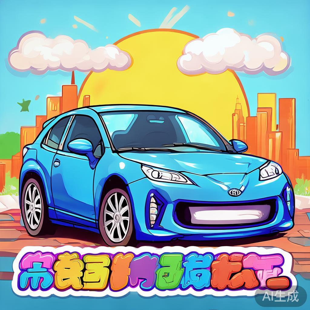 动漫风丰田汽车报价萌图片