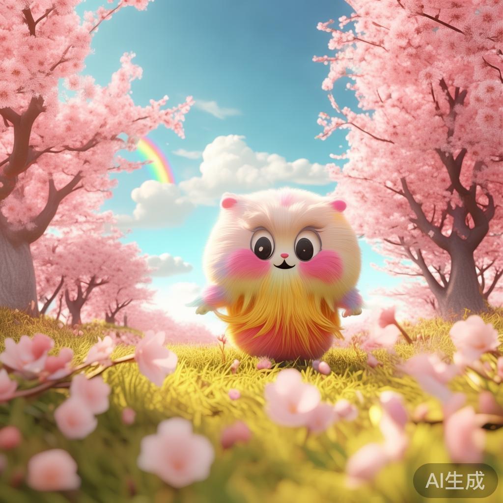 萌趣唯美背景图片素材