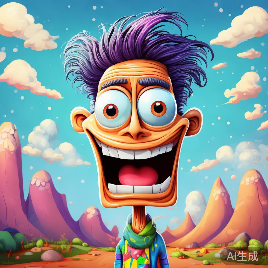 超搞笑卡通素描图片