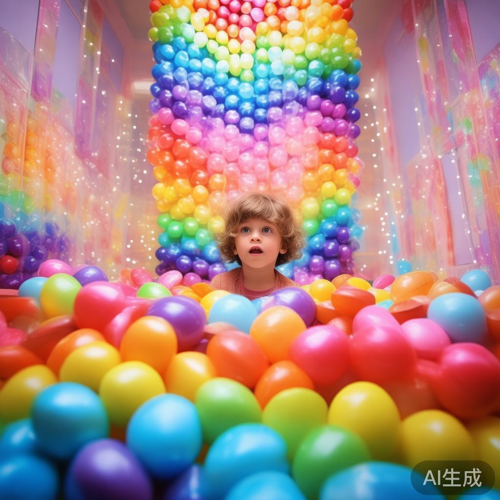 彩虹糖梦唯美图片大全