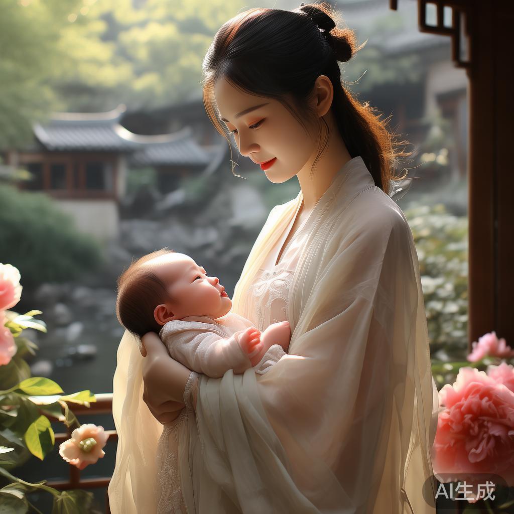 中国女子生娃暖泪图片