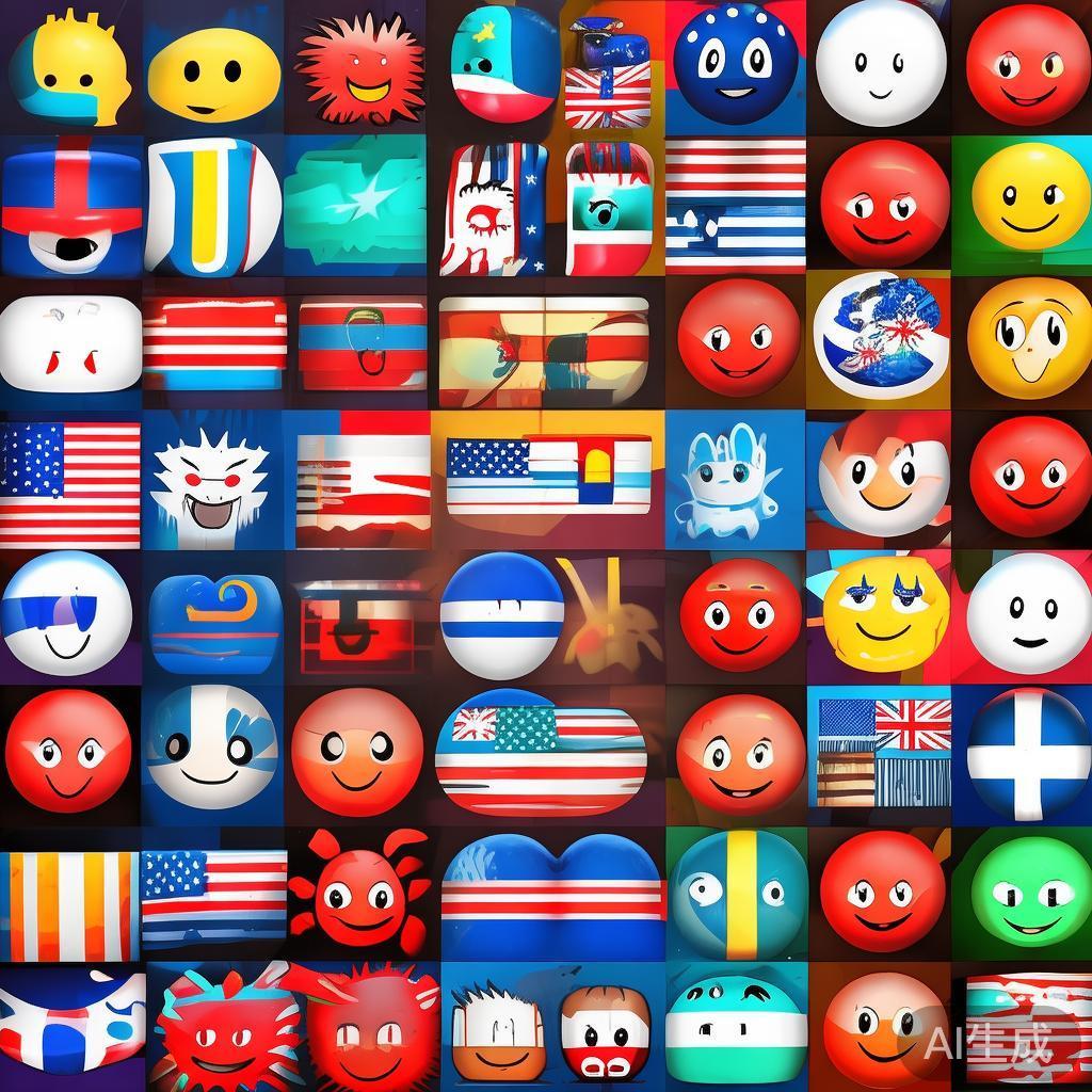 卡通国旗头像图片大全