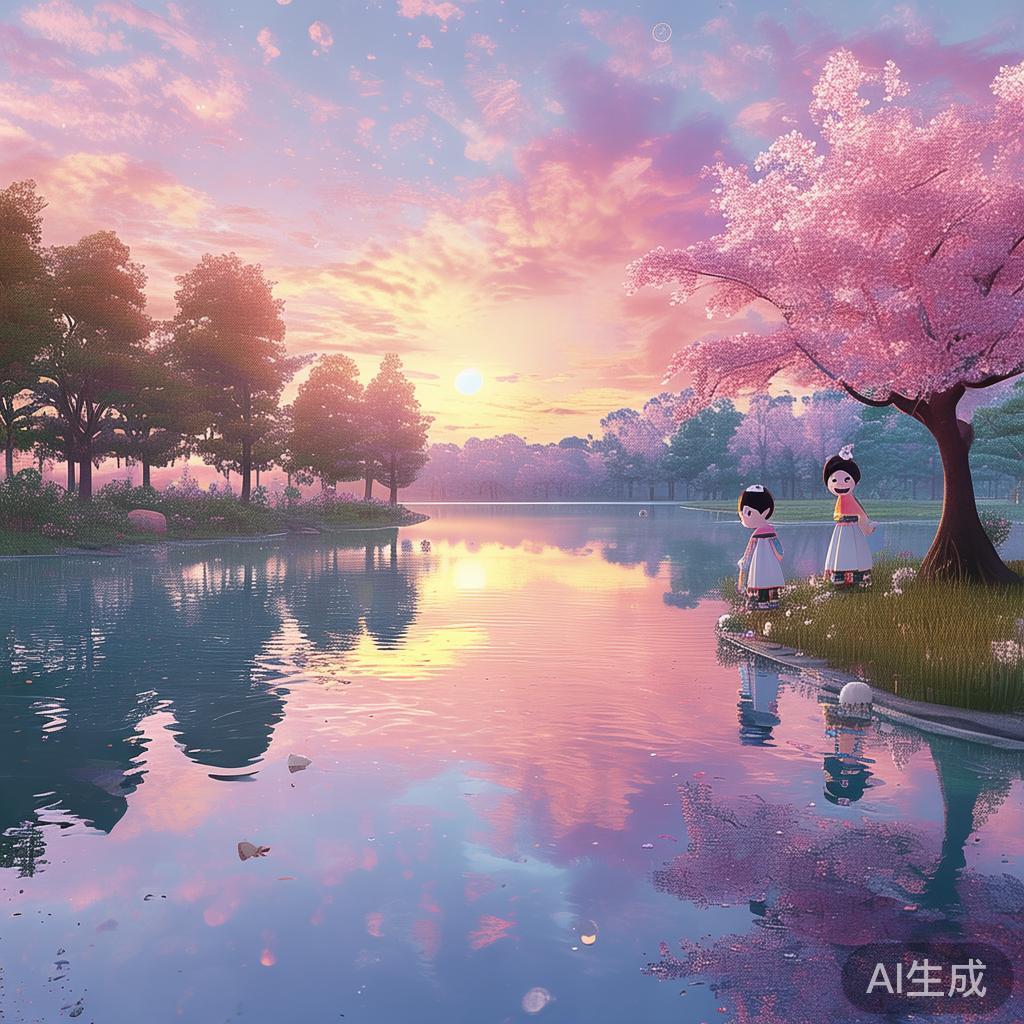 唯美动漫风·背景图片绘