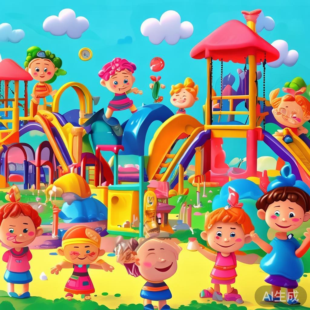 幼儿园动漫风简画图片