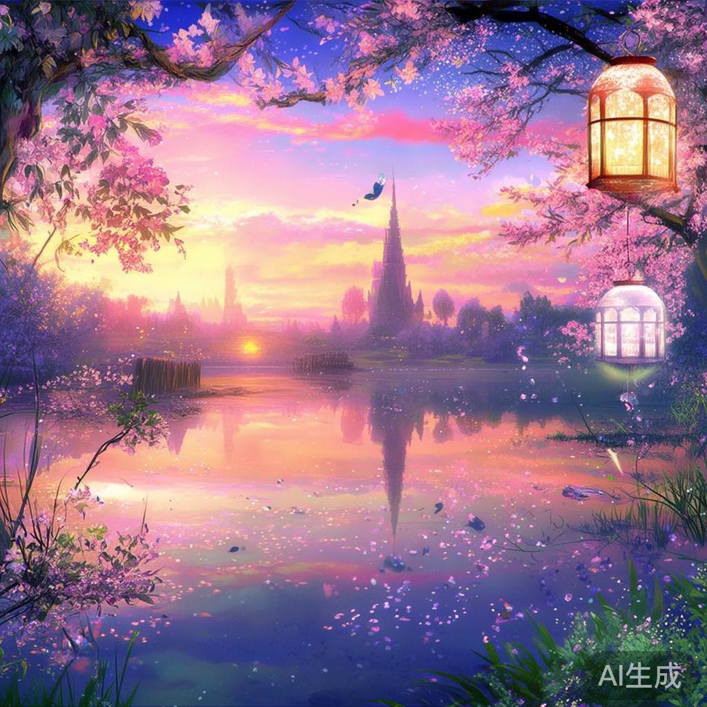 动漫风唯美背景图片大全
