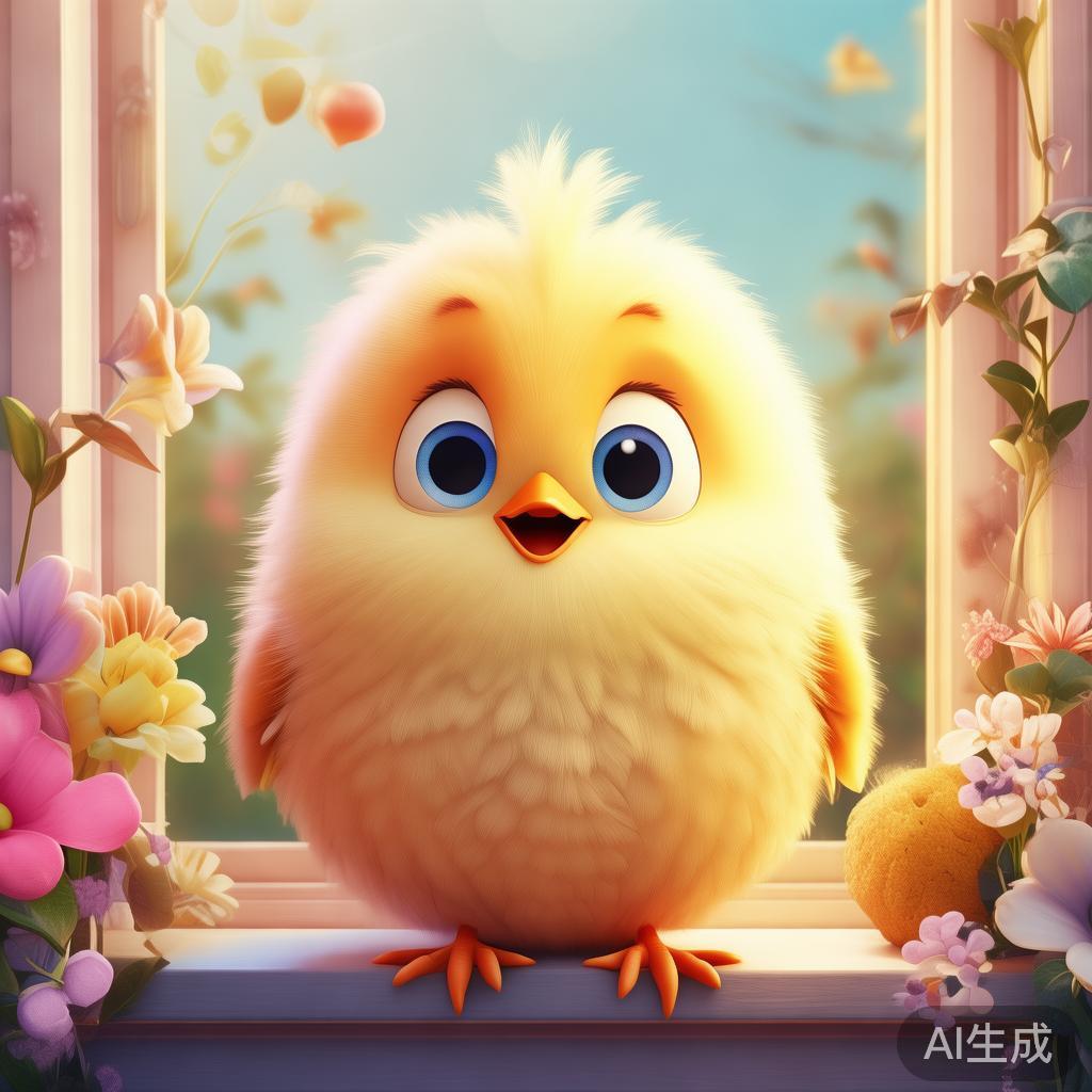 暖暖小鸟卡通图片