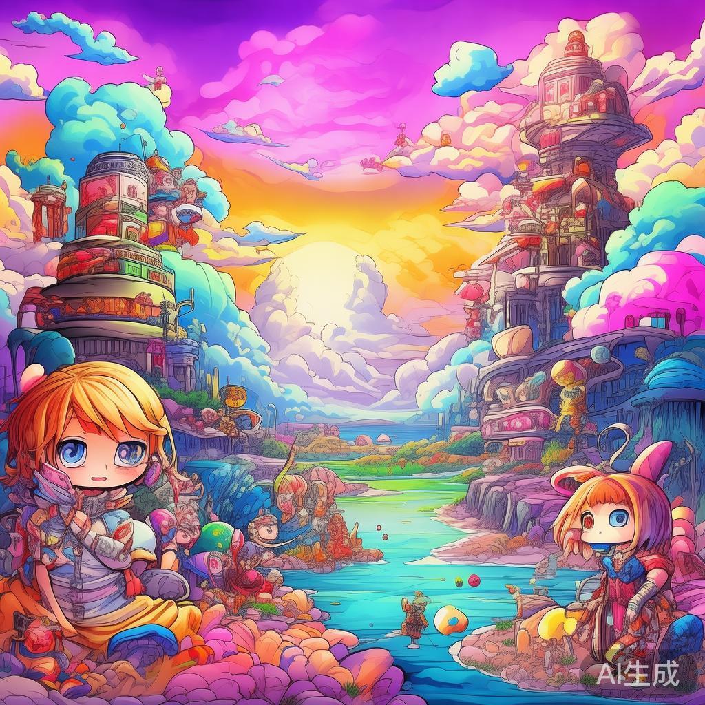 二次元动漫手机背景图片