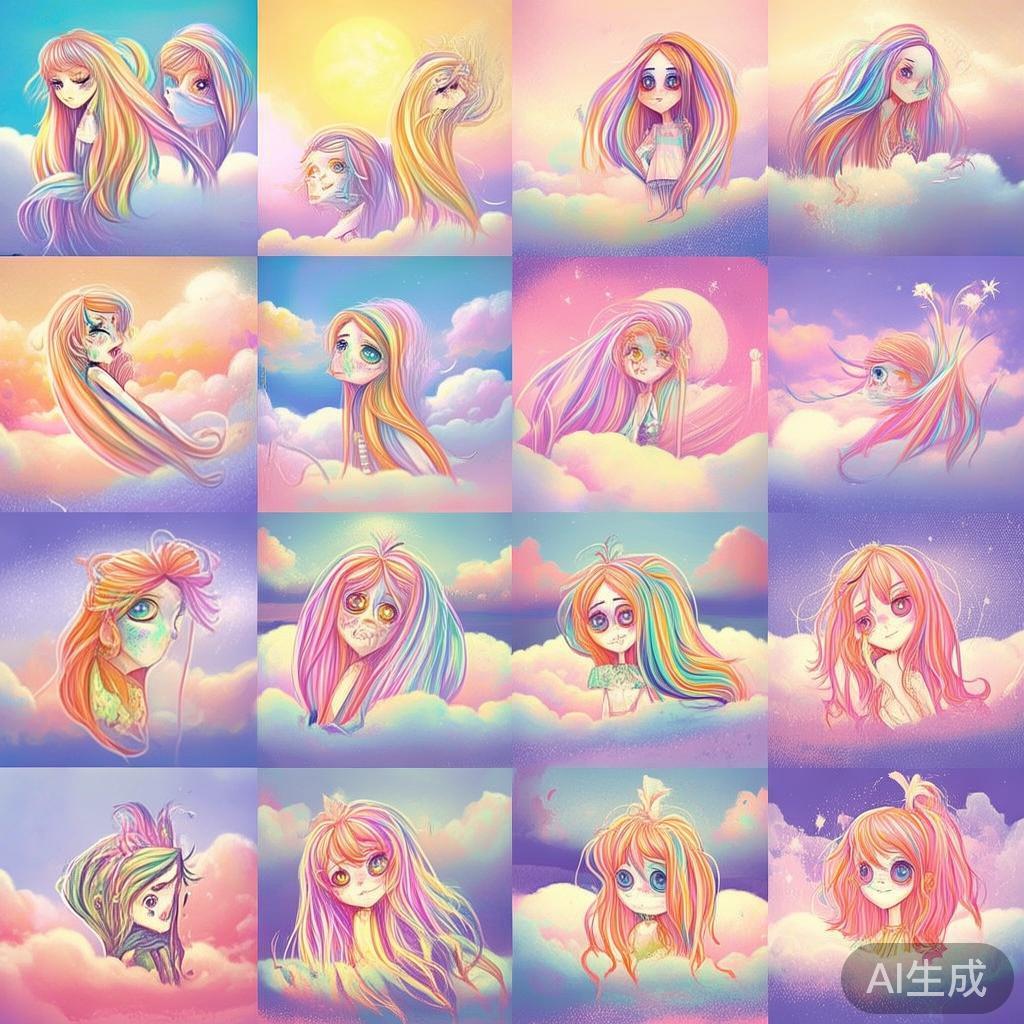 卡通素描唯美图片集
