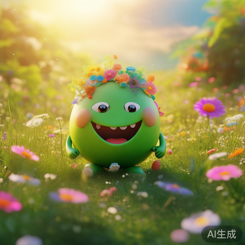 卡通小扁豆唯美图片