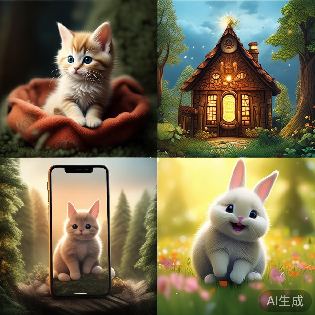 温馨萌趣手机背景图片大全