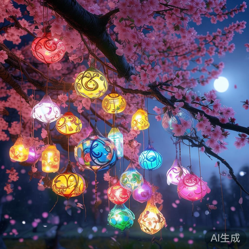 幻彩动漫灯笼图片大全