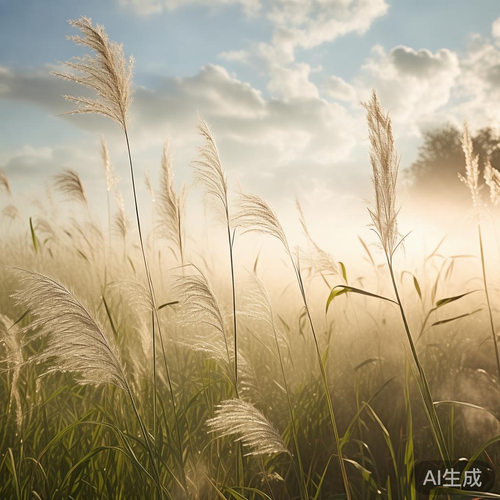 小芦苇轻梦唯美图片
