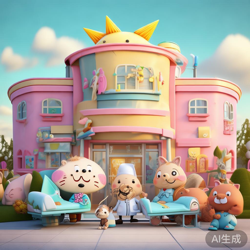 萌系医院图片大全
