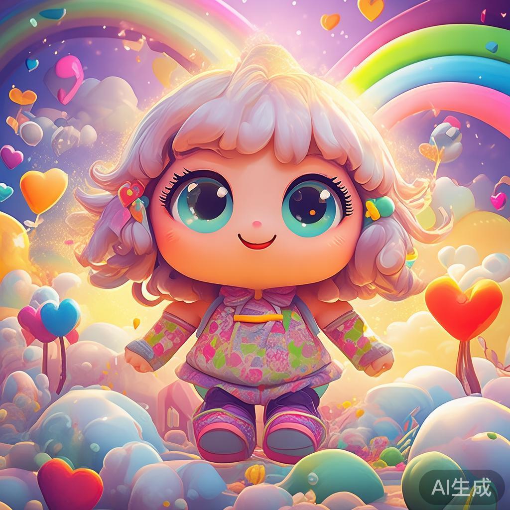动漫色彩萌图片