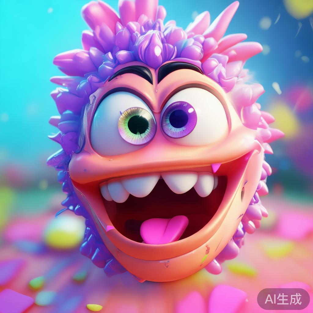 萌系暴走表情图片