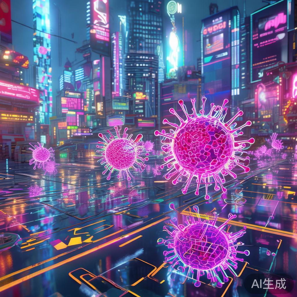卡通赛博萌疹初现图片