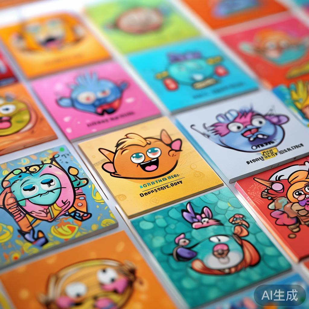 萌趣卡通名片图片大全