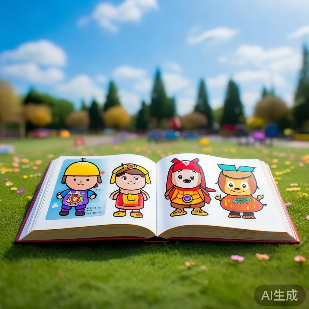 中小学幼儿园安全指南卡通唯美图片