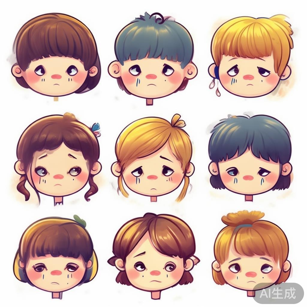 儿童简笔画图片：小泪光的卡通画集