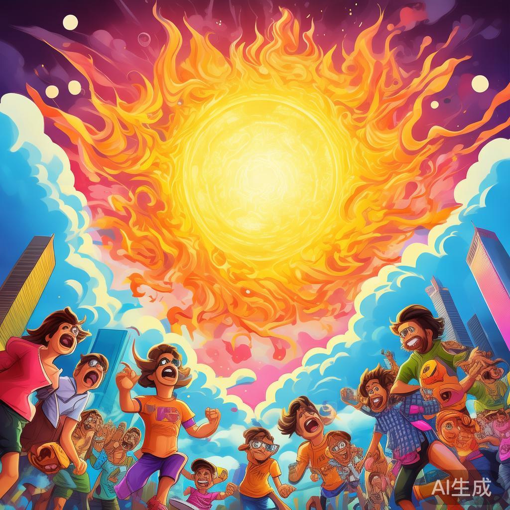 热血太阳动漫图片