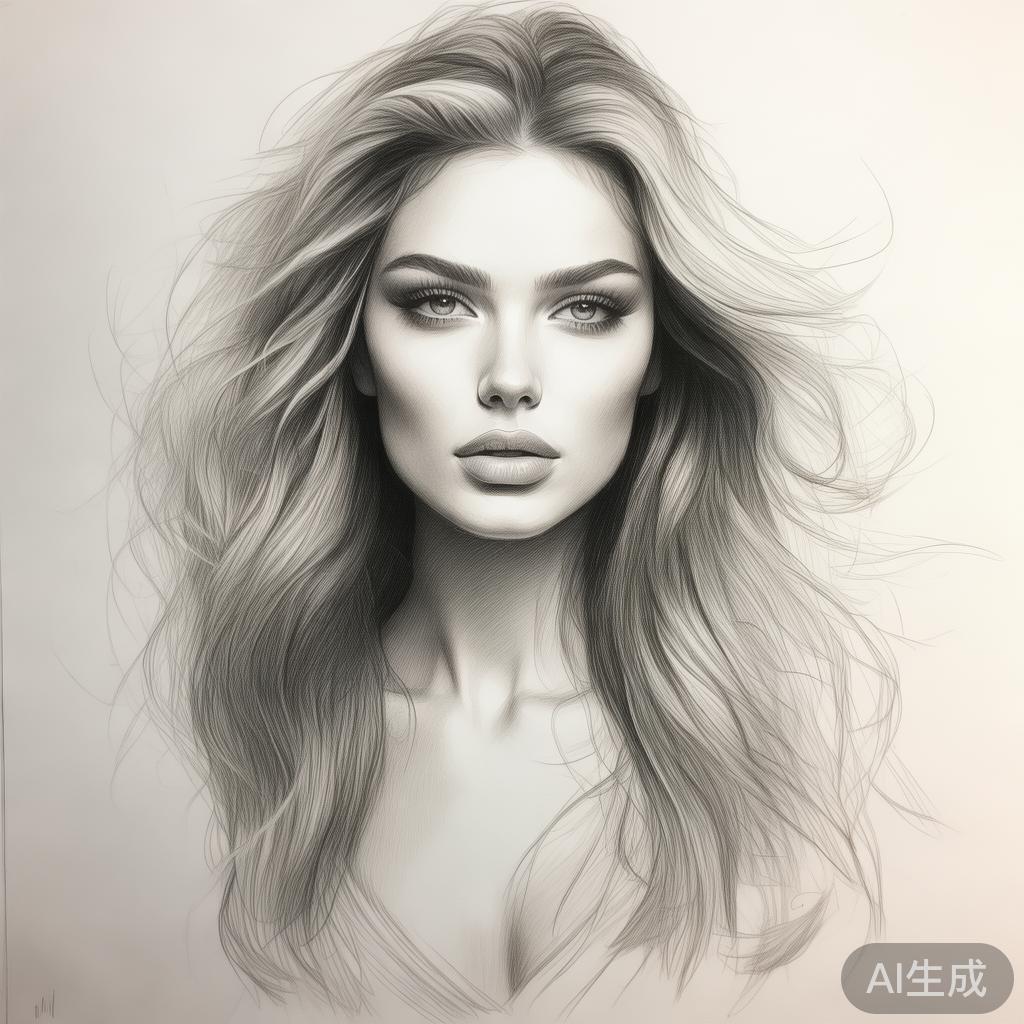 mm131手绘素描美女明星图片