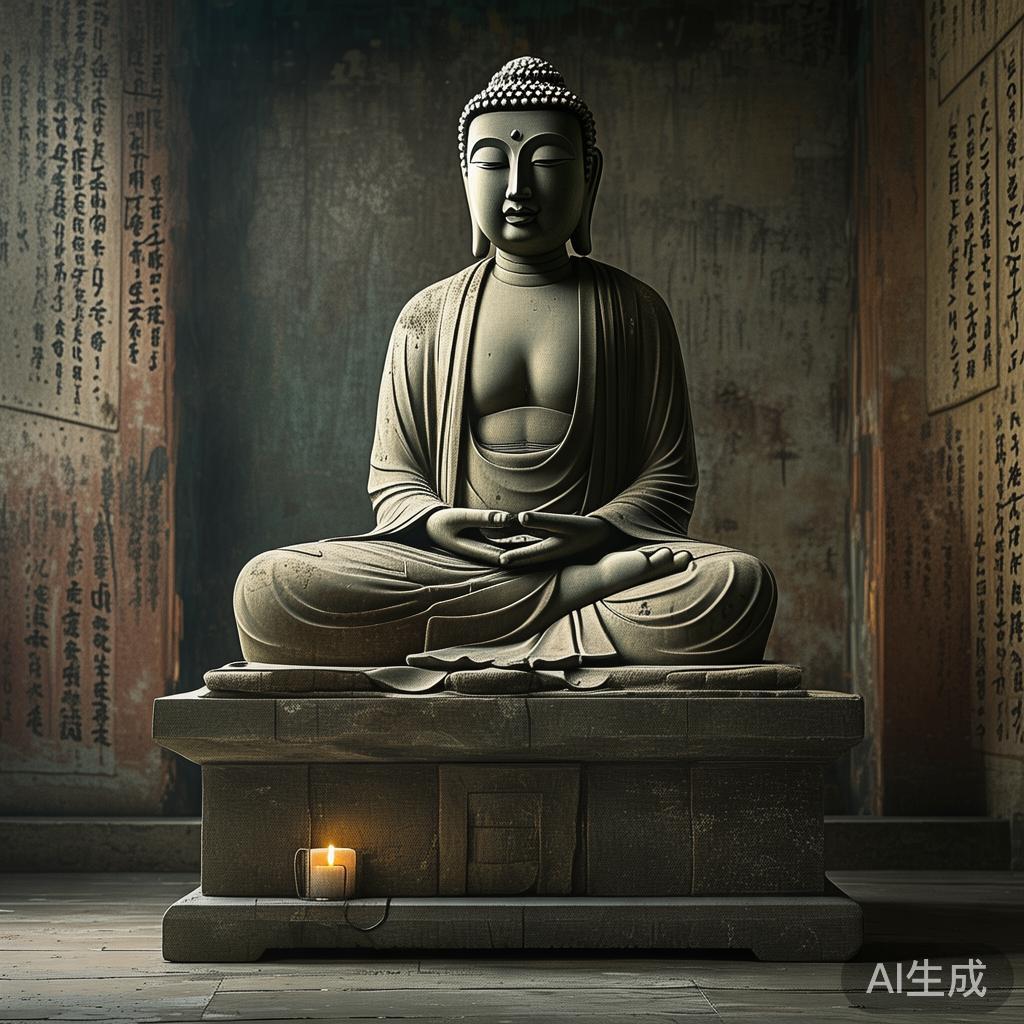 旧佛禅画图片