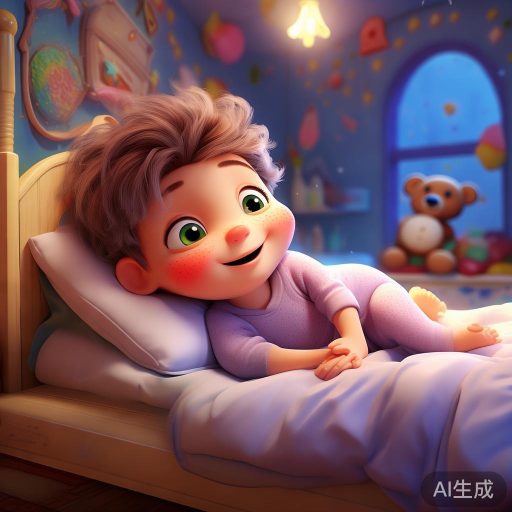 甜甜呼呼动漫睡觉图片