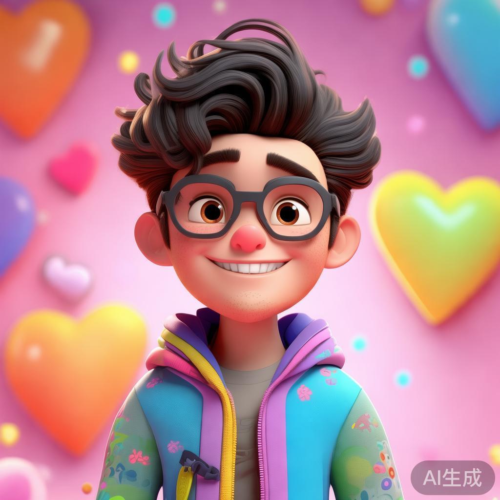 萌趣男明星卡通图片