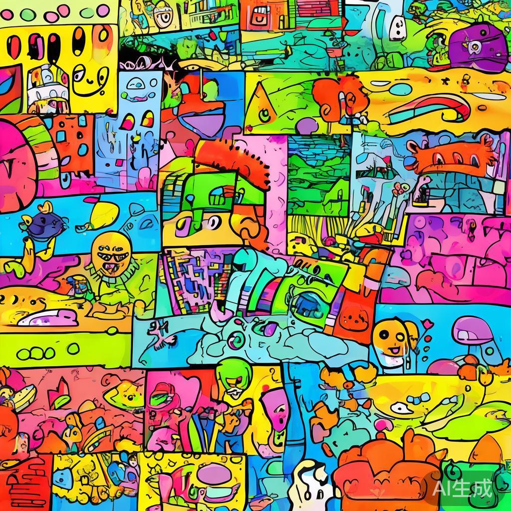 卡通素描风格动态背景图片大全