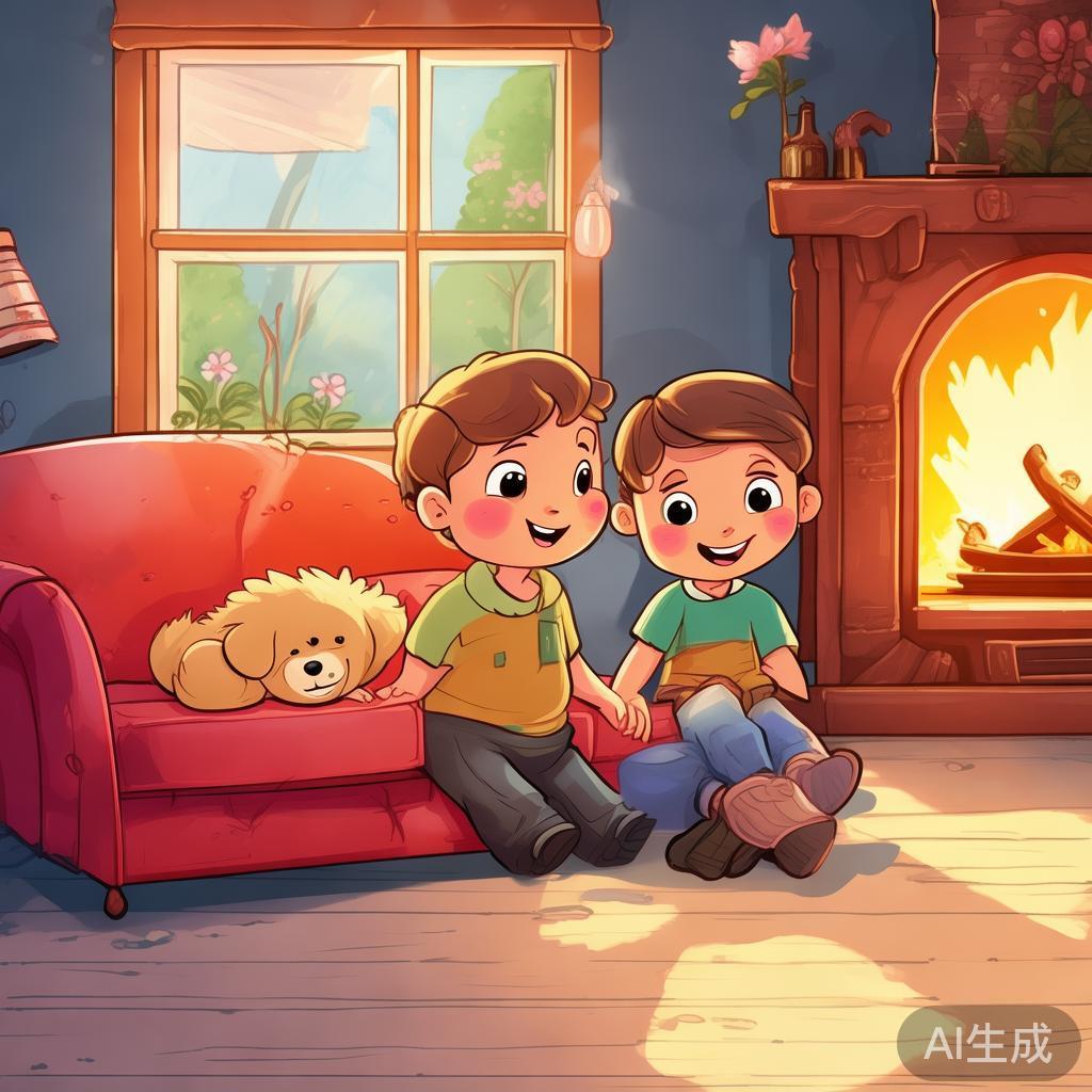 唯美卡通温馨图片