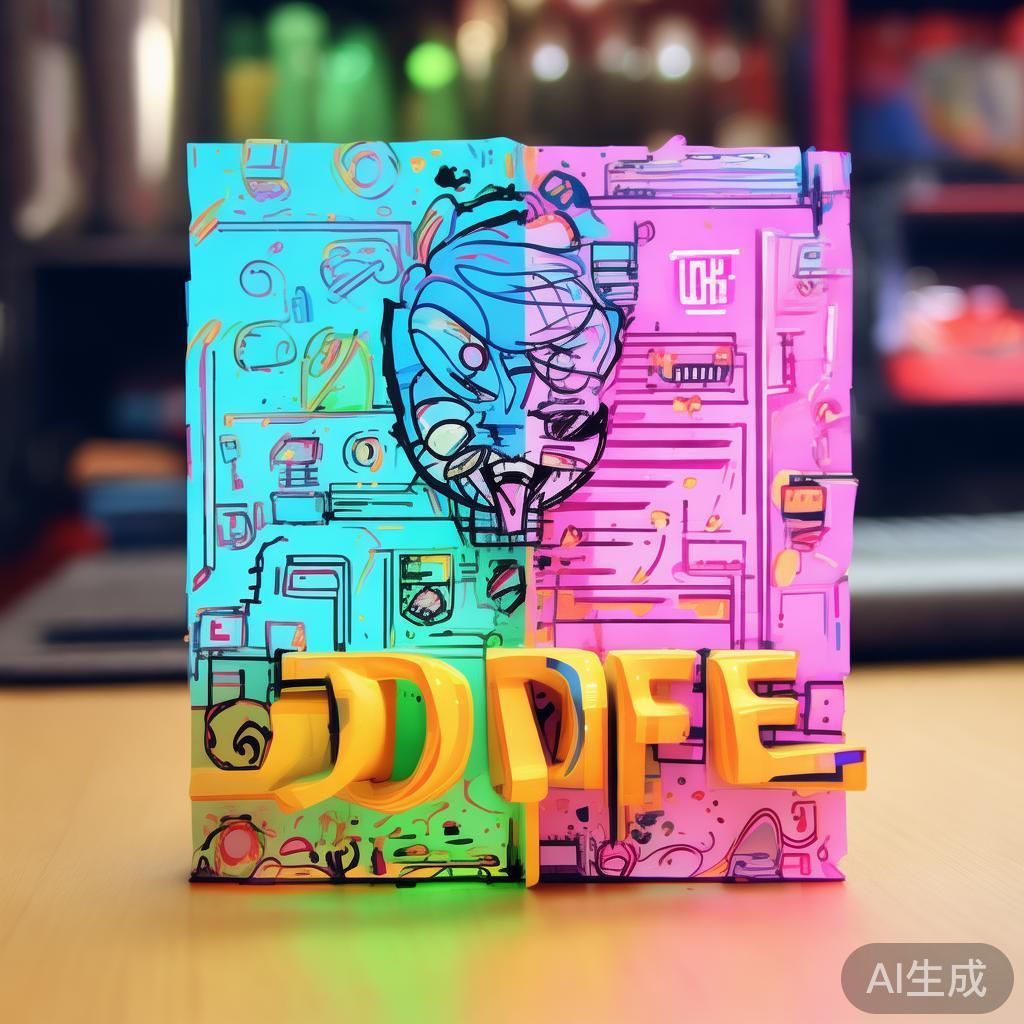 卡通素描：pdf转图片小画